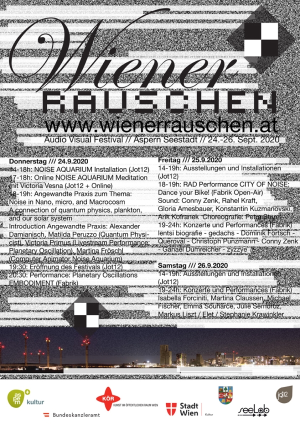 Flyer: Wiener Rauschen Audio Visual Festival