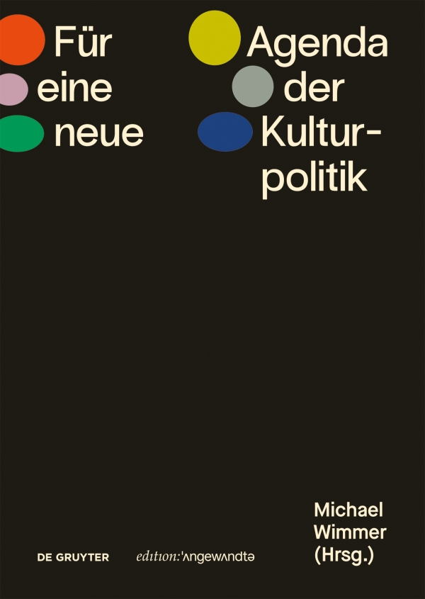 Book cover: black background, white title