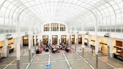 Entrance area of the Postsparkasse