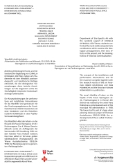 Einladung LIVING AND NON-LIVING BODIES
