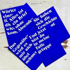 Widmungen, #JENNYwidmet, Institut für Sprachkunst