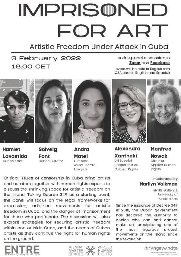 Imprisoned for Art Artistic Freedom under Attack
                                          in Cuba