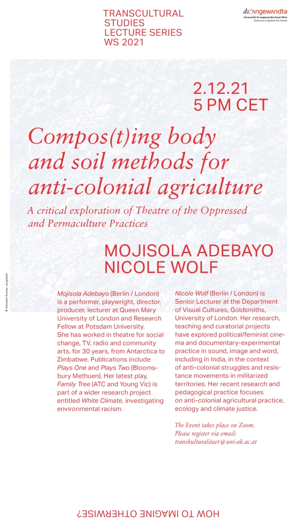 Guest Lecture by Mojisola Adebayo & Nicole Wolf