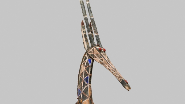 Indigenous art: a mask of an
                                          antilope