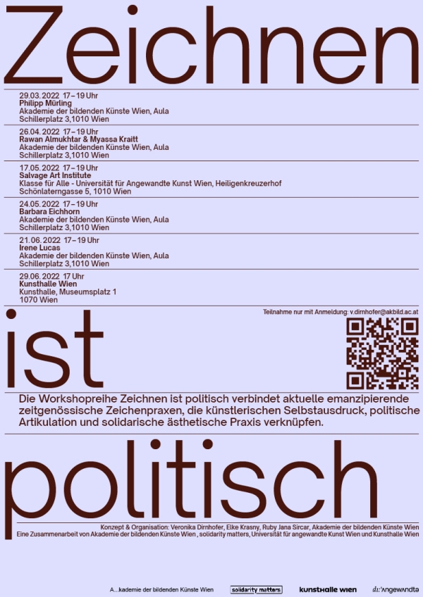 DRAWING IS POLITICAL, Klasse für Alle
