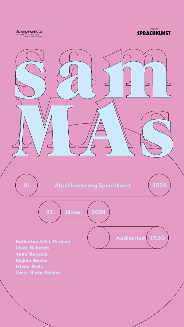 Sujet der Lesung 