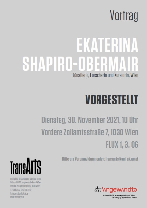 Poster: EKATERINA SHAPIRO-OBERMAIR
