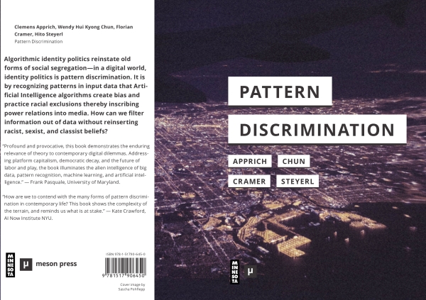 Picture:
                                          CLEMENS APPRICH (Prof. für Medientheorie und Mediengeschichte, Angewandte Wien) „Pattern Discrimination“ 