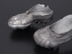 Schuhe aus
                                          Aluminium