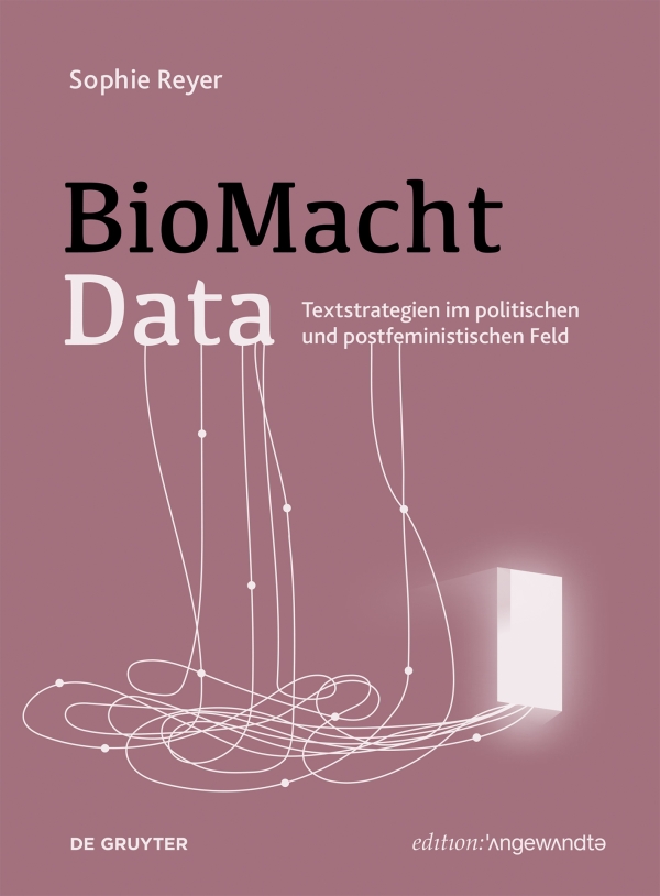 Buchcover, rosa Hintergrund, schwarzer Schrift
                                          mit Titel 