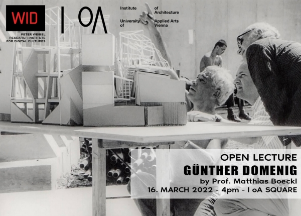 Günther Domenig Lecture by Matthias Boeckl 