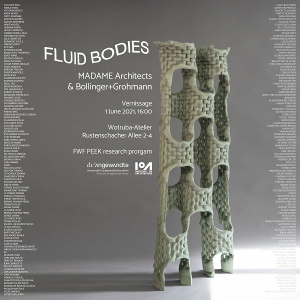 Fluid Bodies Madame Architects & Bollinger+Grohmann Institute of Architecture