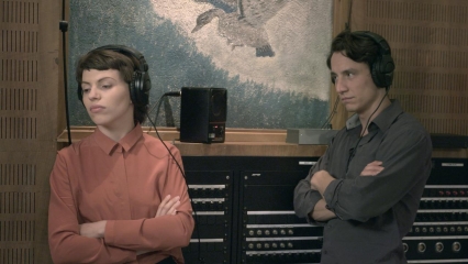 THE DREAMED ONES Anja Plaschg,
                                          Laurence Rupp © Ruth Beckermann Filmproduktion