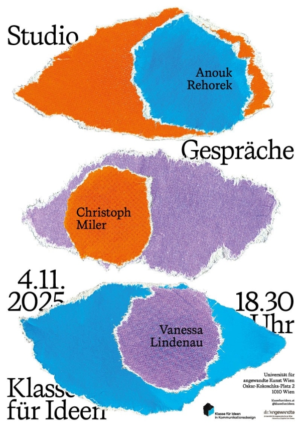 ©Laura Jordan Even poster studio Talks Klasse für Ideen 2025