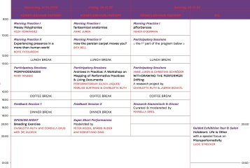 Schedule