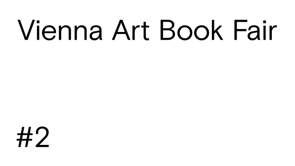 Poster Vienna Art Book Fair #2