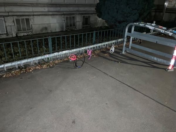 Sujet der Ausstellung von Daniel Fonatti.