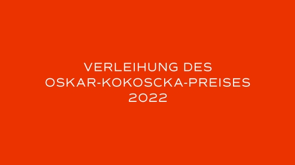 Oskar-Kokoschka-Preisverleihung 2022