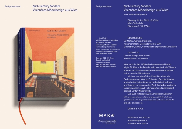 Book cover Mid-Century Modern: Visionary Furniture
                                          Design from Vienna