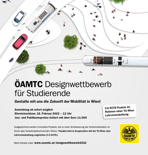 ÖAMTC Designwettbewerb 2022 für Studierende