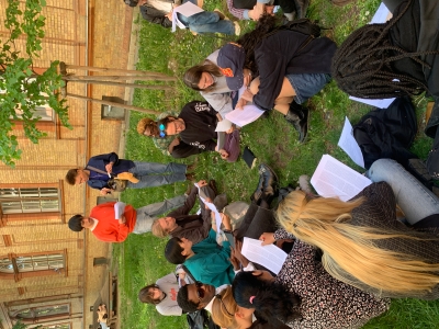 ZKF Malerei im Sommer 2025, Innenhof Oskar-Kokoschka-Platz 2