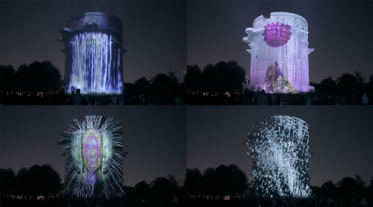 Re-Animate
                                          Vienna Projection Mapping Show at the Vienna Augarten, Class of Graphic Design, Prof. Kartak