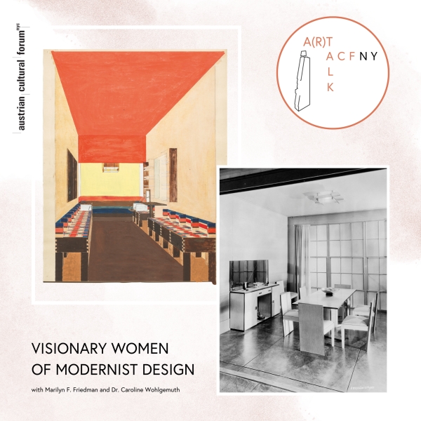 left: A dining room designed by Ilonka
                                          Karasz for the American Designers Gallery exhibition in March, 1929.; right: Design for a garden room: Friedl Dicker, 1927,
                                          Archive: Georg Schrom, Vienna.