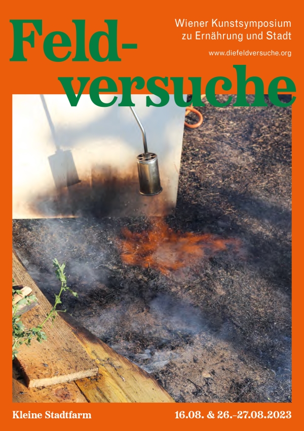 Flyer des Symposiums Feldversuche.