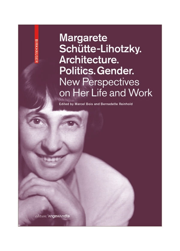 Cover des Buches mit einer Abbildung von
                                          Margarete Schütte-Lihotzky.