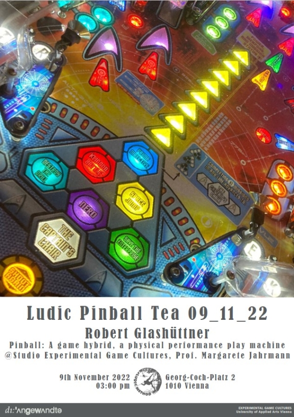 Poster Pinball Grafik