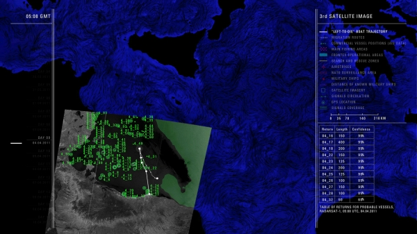 Grafik: CHARLES HELLER (filmmaker, co-founder
                                          of Forensic Oceanography) 