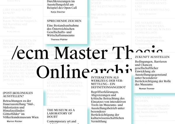 /ecm Master Thesis Onlinearchiv