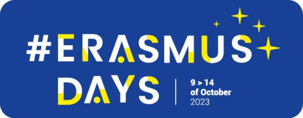 Logo, auf dem  #Erasmus Days steht