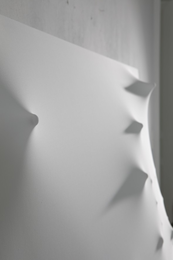 Detail des Reliefs mit Schatten